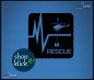 Preview: nc3_Rescue Aufkleber Rescue Luftrettung Folie